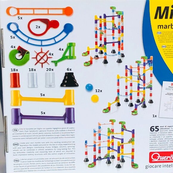 Quercetti  108 Pcs Migoga Marble Run Super  New Sealed For Age 4-10 Years Old - Picture 12 of 14